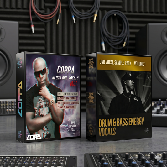 Drum & Bass Energy Vocals + Neuro Vocals Vol. 1 Bundle