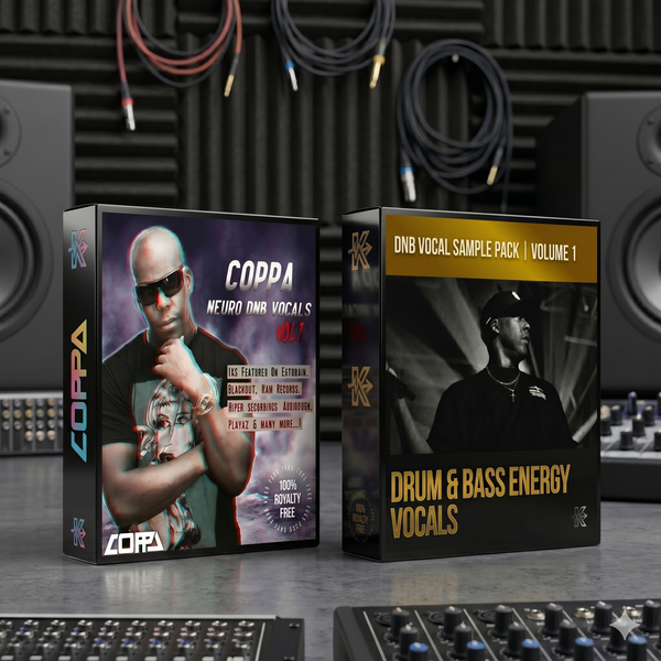 Drum & Bass Energy Vocals + Neuro Vocals Vol. 1 Bundle